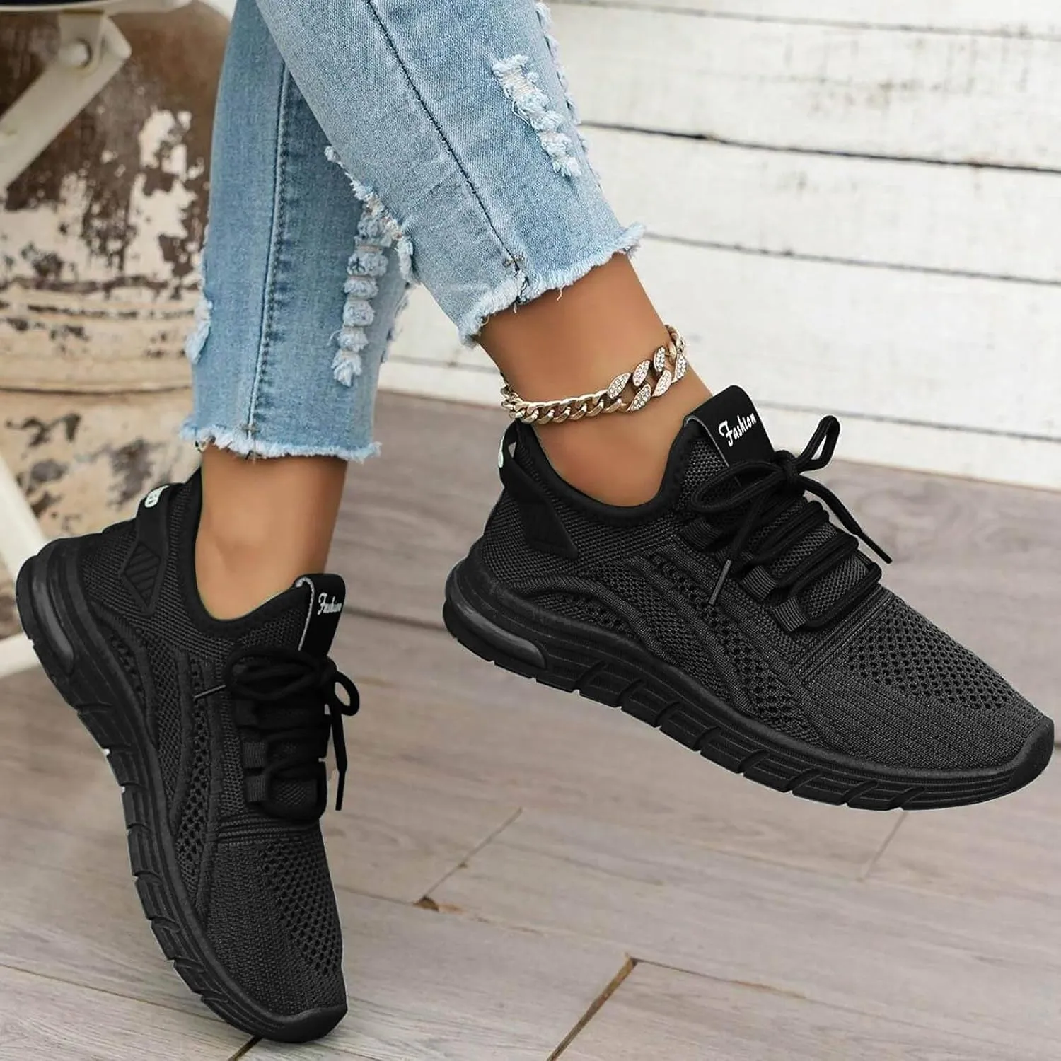 Women Sneakers Women's Walking Shoes Running Tennis Shoes Non Slip Comfortable Breathable Workout Sports Athletic Sneakers