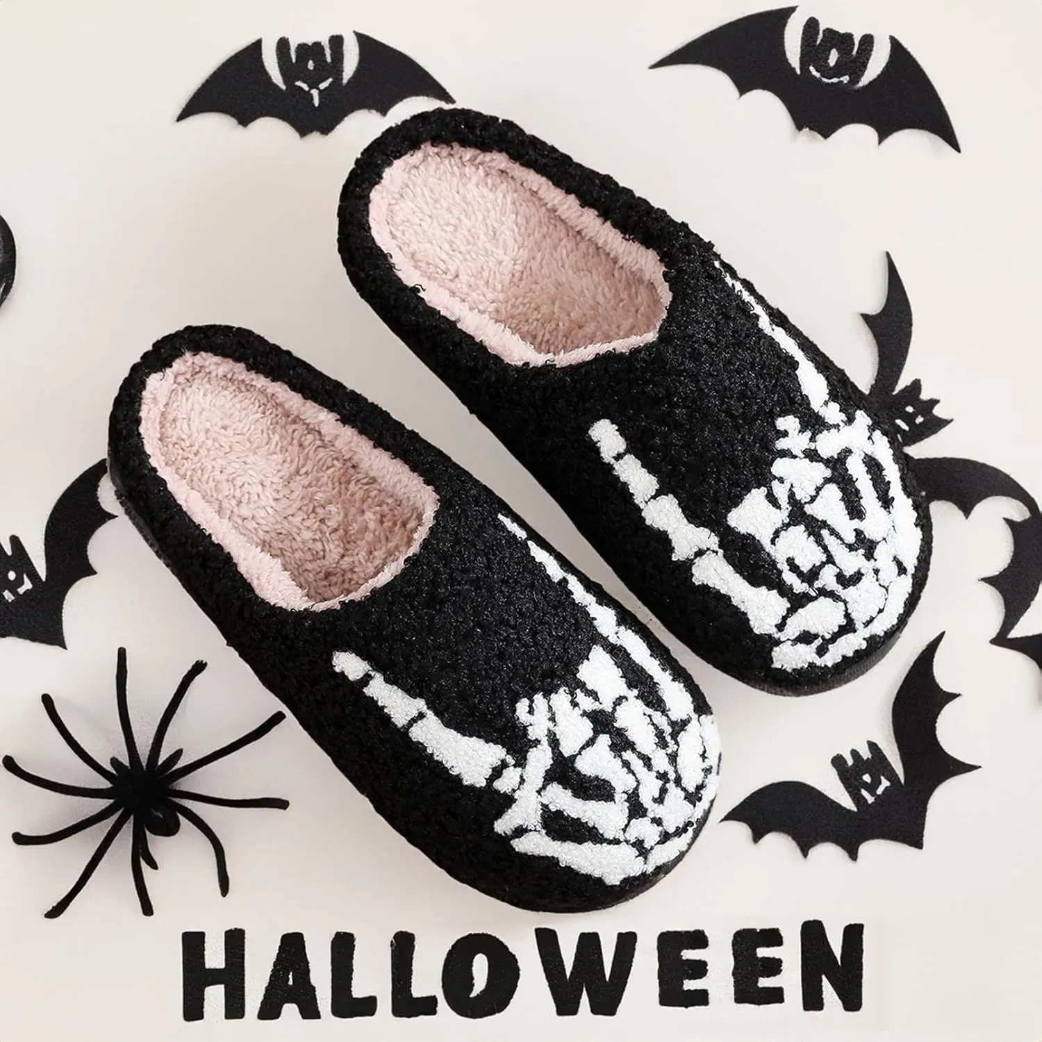 Women's and men's fluffy plush slippers, home slippers, cute warm shoes, indoor and outdoor girls' slippers, memory sponge, retro couple shoes