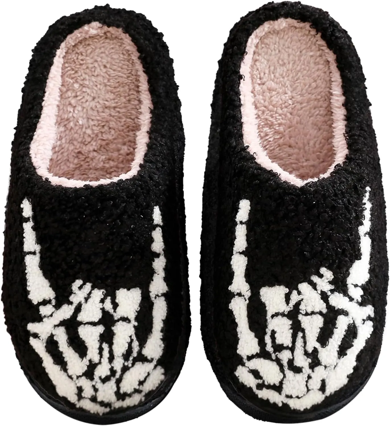 Women's and men's fluffy plush slippers, home slippers, cute warm shoes, indoor and outdoor girls' slippers, memory sponge, retro couple shoes
