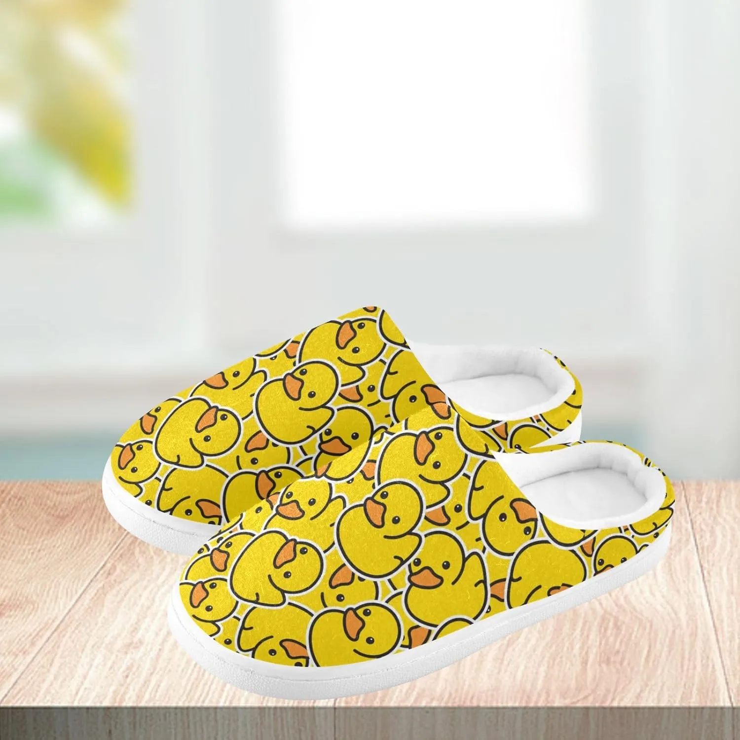 Women's and Men's Fuzzy House Slippers Cozy Memory Foam Slippers Warm Nonslip Slippers