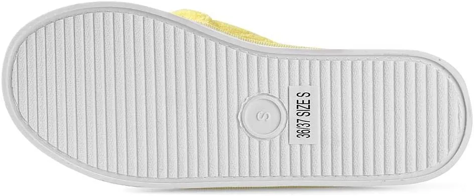 Women's Comfort Plush Lining Memory Foam Spa Thong Flip Flops House Indoor Slippers Anti Slip Sole