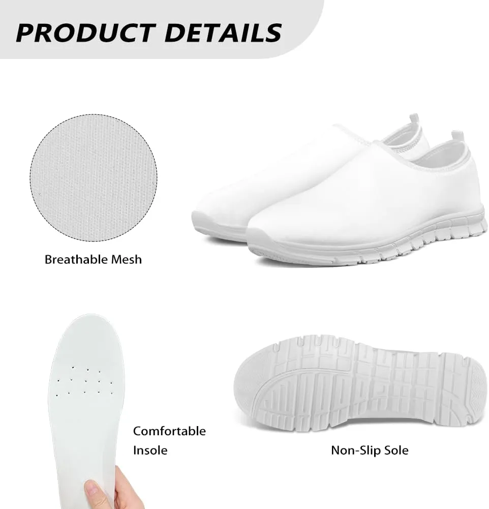 Women's Shoes Casual Cozy Slip-On Hiking Running Workout Shoes Lightweight Non-Slip Yoga Exercise Sneaker for Women US 5.5-11.5