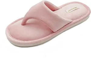 Womens Thong Slippers with Memory Foam for Women Open Toe Slip on