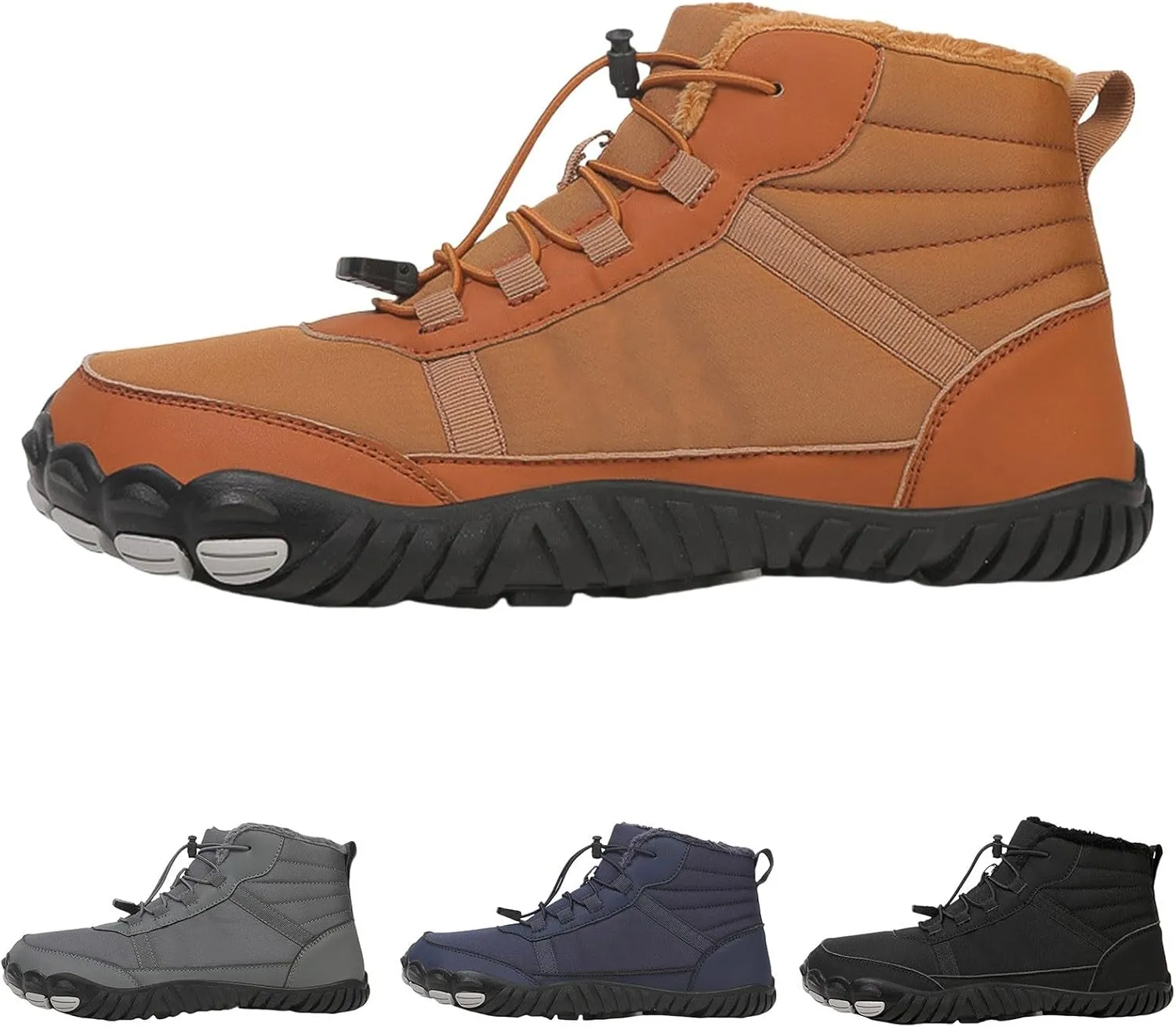 Work Boots for Men Slip On Hiking Sneakers Shoes Slip On Women Workout Shoes Composite Toe Outdoor Booties Waterproof Breathable Lightweight Hike Grounded Footwear
