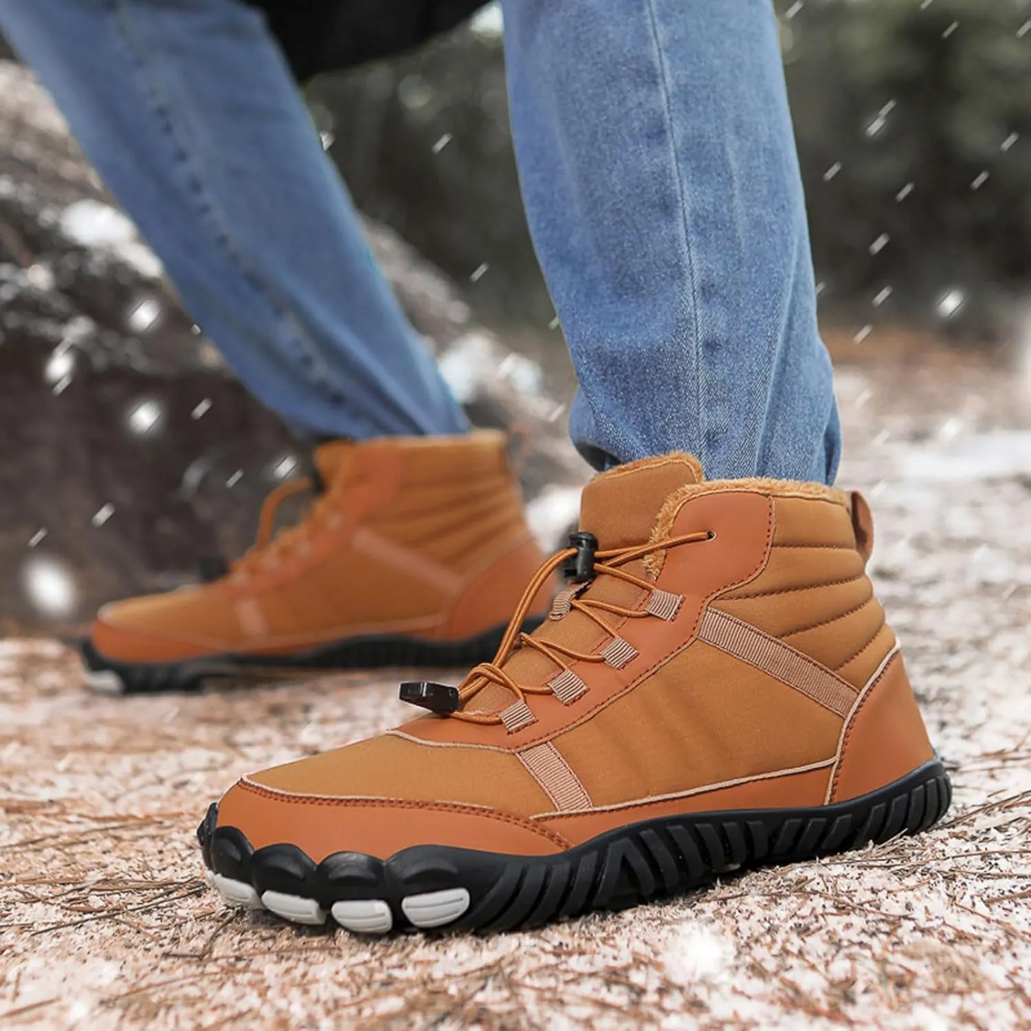 Work Boots for Men Slip On Hiking Sneakers Shoes Slip On Women Workout Shoes Composite Toe Outdoor Booties Waterproof Breathable Lightweight Hike Grounded Footwear