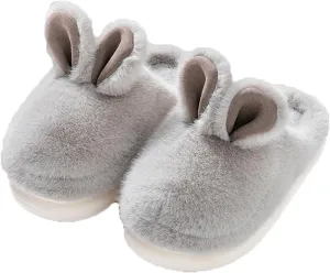 Zureto Bunny Slippers For Women Memory Foam Lndoor House Slippers Plush Women's Rabbit Slippers homes Animal Slippers