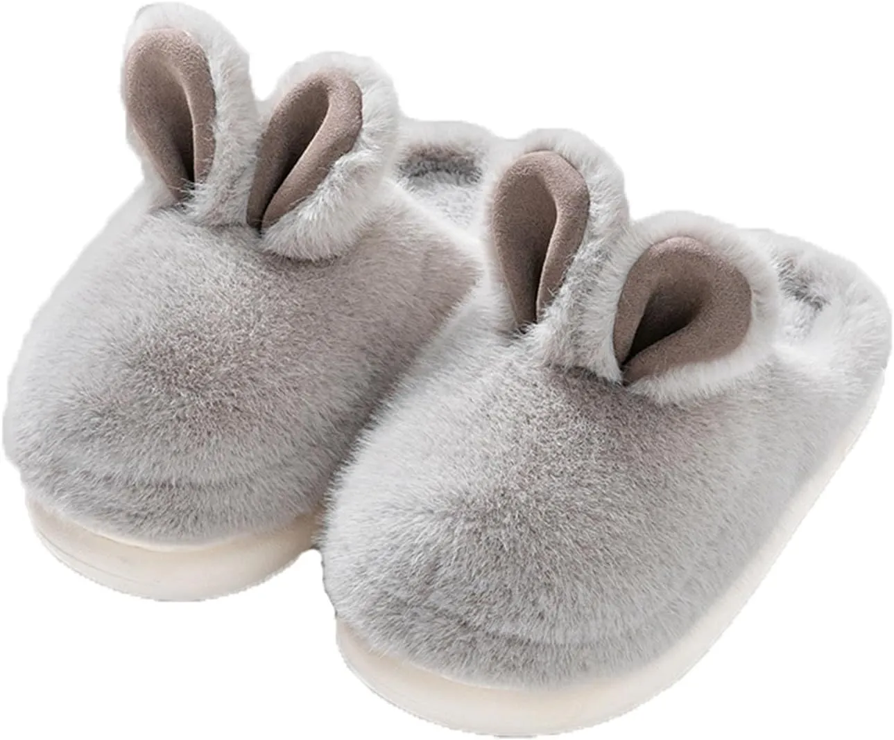 Zureto Bunny Slippers For Women Memory Foam Lndoor House Slippers Plush Women's Rabbit Slippers homes Animal Slippers