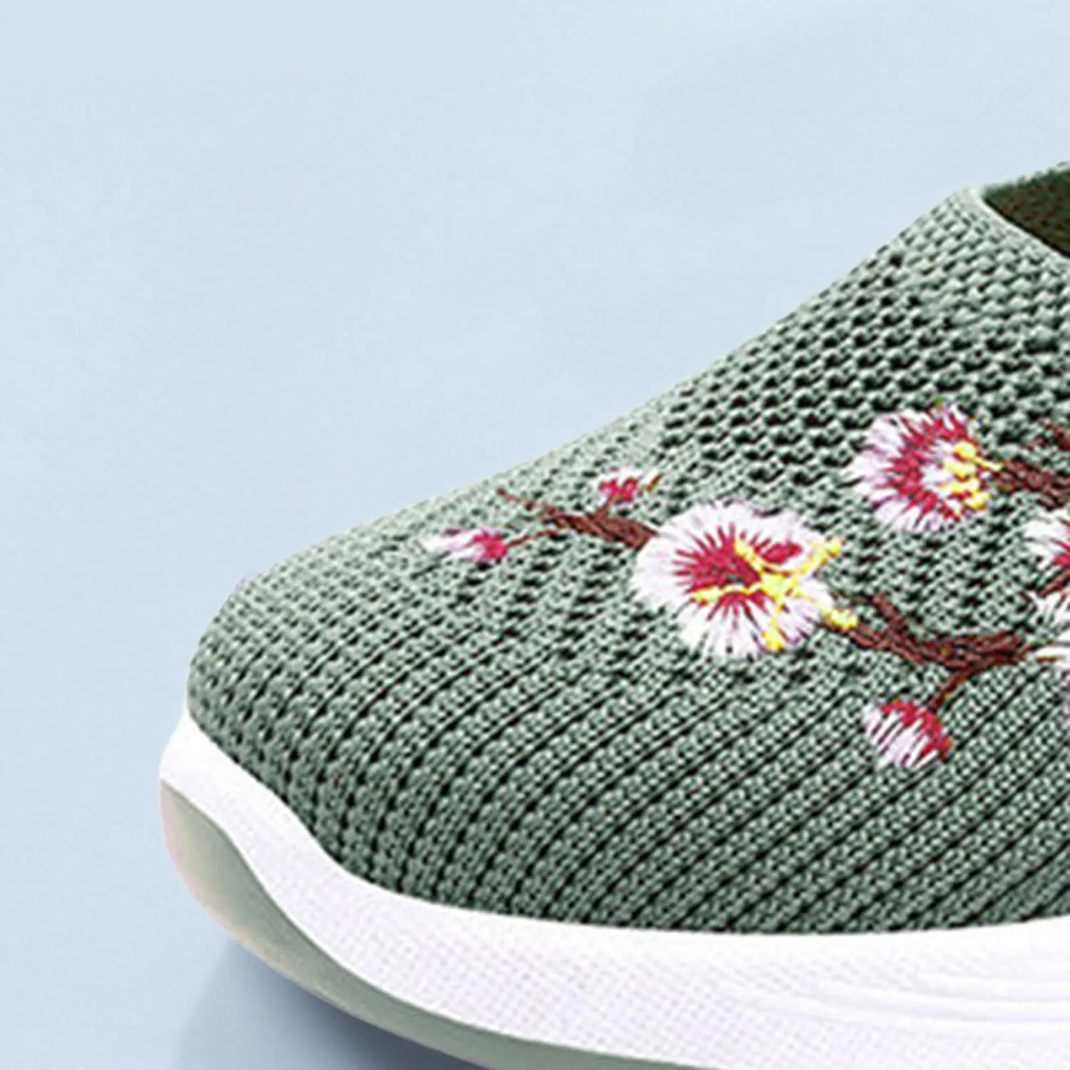 ZWRXW Womens Barefoot Walking Shoes Arch Support Orthopedic Shoe Extra Wide Toe Box Healthy & Non-Slip Diabetic Shoes Mesh Up Footwear with Adjustable Strap for Indoor Outdoor
